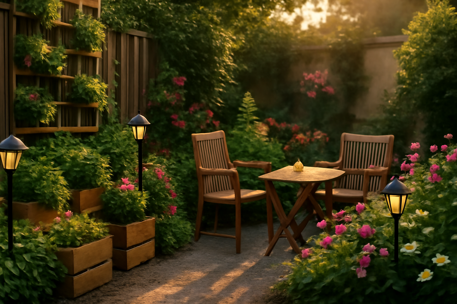 Wie du deinen Garten in ein friedliches Refugium verwandelst