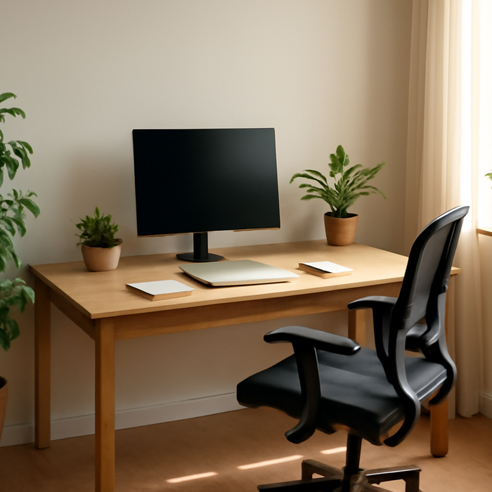 Wie du einen ruhigen und produktiven Arbeitsplatz zu Hause einrichtest