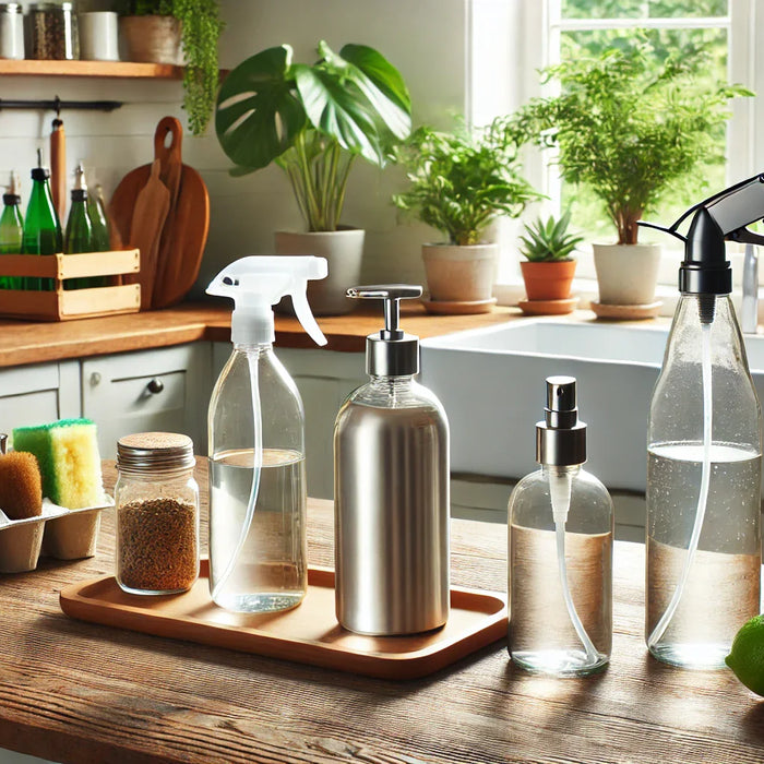 Sprühflaschen für den Haushalt: Nachhaltige Alternativen für umweltbewusstes Reinigen