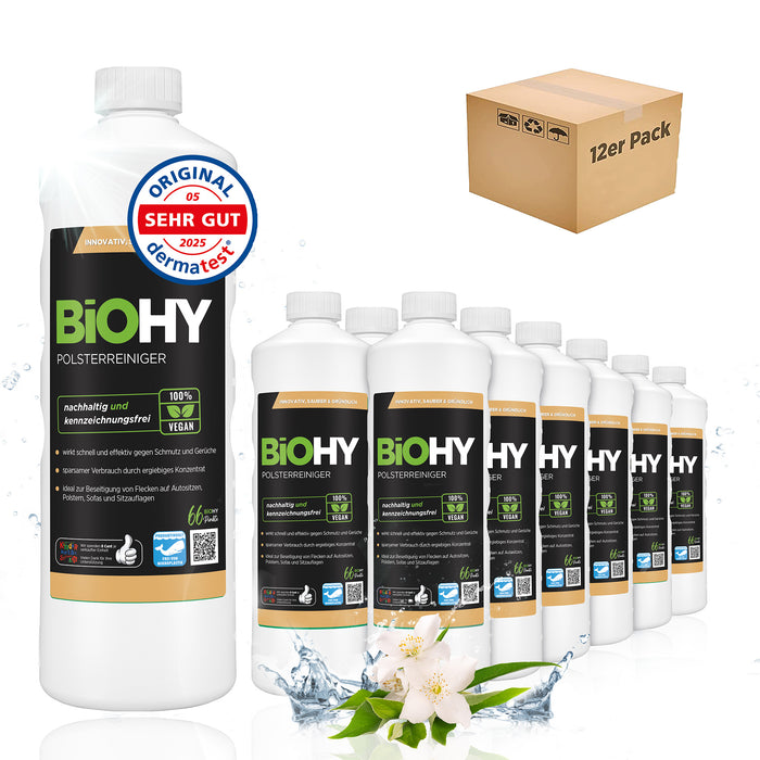 BiOHY nettoyant pour meubles rembourrés, nettoyant pour textiles, nettoyant pour meubles rembourrés, nettoyant pour canapés