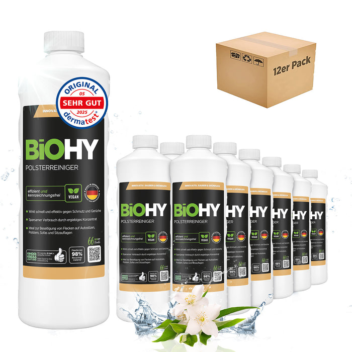 BiOHY nettoyant pour meubles rembourrés, nettoyant pour textiles, nettoyant pour meubles rembourrés, nettoyant pour canapés