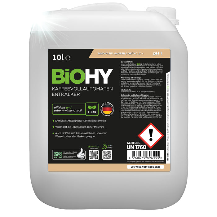 BiOHY Kaffeevollautomaten Entkalker – Bild 13