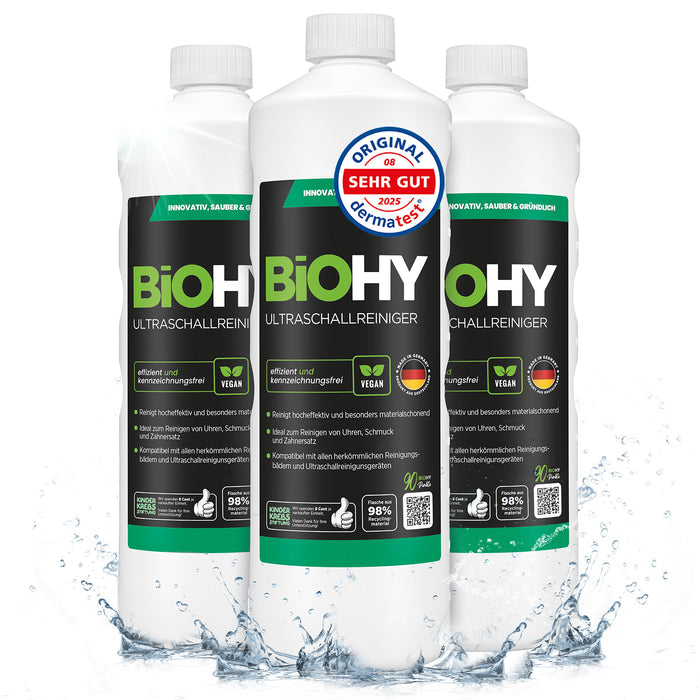 BiOHY Nettoyeur à ultrasons, Nettoyeur de bain à ultrasons, Nettoyeur pour appareil à ultrasons