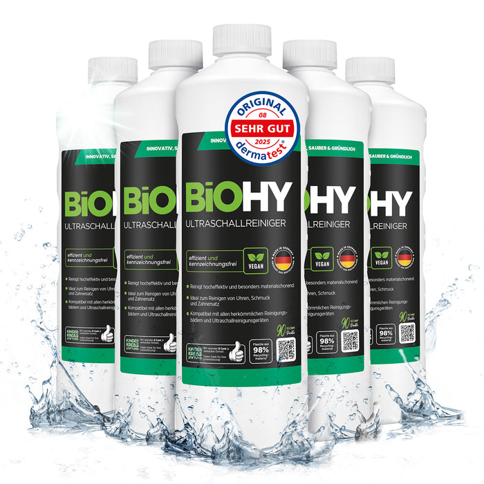 BiOHY Nettoyeur à ultrasons, Nettoyeur de bain à ultrasons, Nettoyeur pour appareil à ultrasons