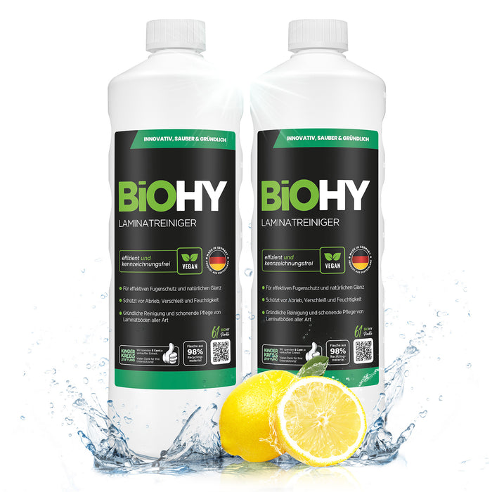 Nettoyant pour stratifiés BiOHY, entretien des stratifiés, nettoyant pour vinyle