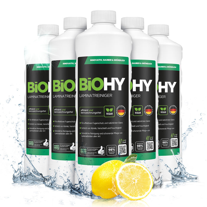 Nettoyant pour stratifiés BiOHY, entretien des stratifiés, nettoyant pour vinyle
