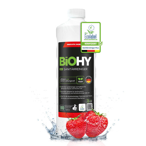 BiOHY Sanitärreiniger Plus gegen Kalk und Urinstein im Bad