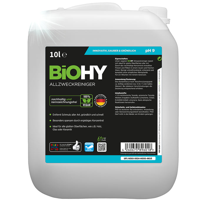 BiOHY nettoyant universel, nettoyant tout, nettoyant universel, bio concentré