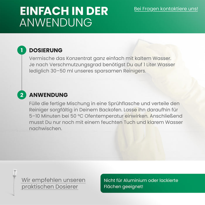 BiOHY oven cleaner, oven cleaner, degreaser, concentrate, B2B