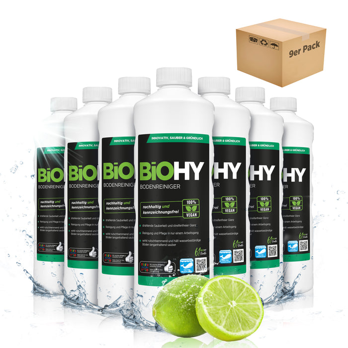 BiOHY nettoyant pour sols, nettoyant pour sols, nettoyant non moussant pour sols, concentré bio