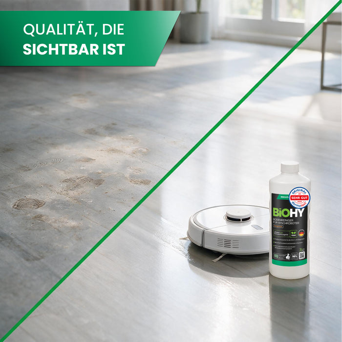 BiOHY Nettoyant sols pour robots de nettoyage, Nettoyant, Entretien des sols, Nettoyant sols non moussant