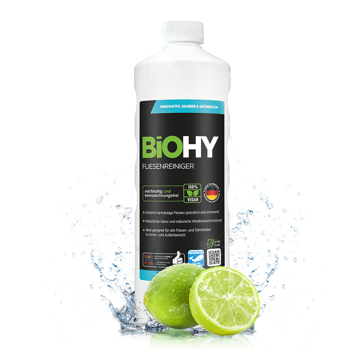 BiOHY nettoyant pour carrelage, nettoyant pour sol carrelé, huile pour carrelage