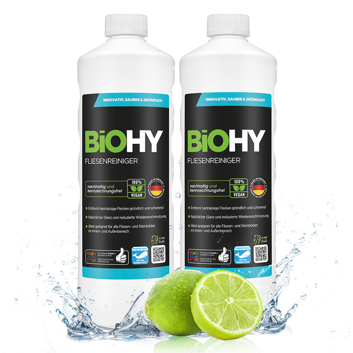 BiOHY nettoyant pour carrelage, nettoyant pour sol carrelé, huile pour carrelage