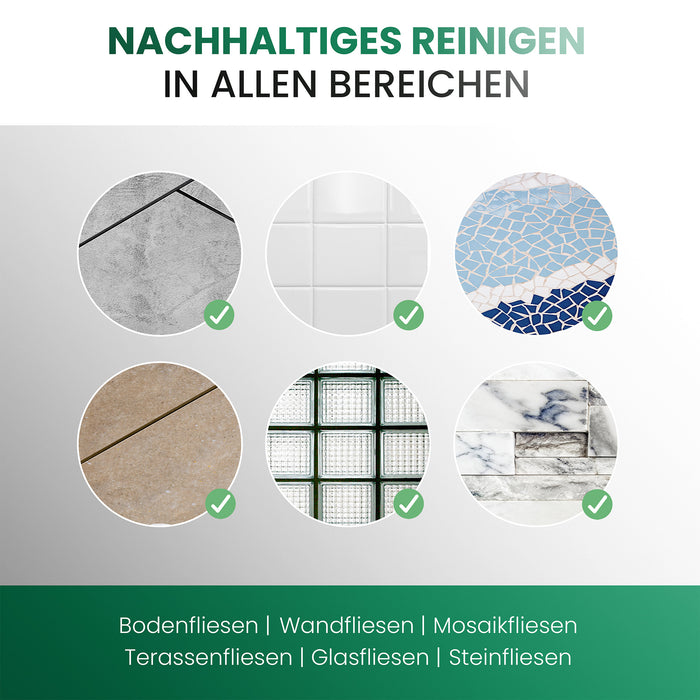 BiOHY nettoyant pour carrelages 10 litres, nettoyant pour sols carrelés, nettoyant pour pierres fines, nettoyant pour sols, B2B