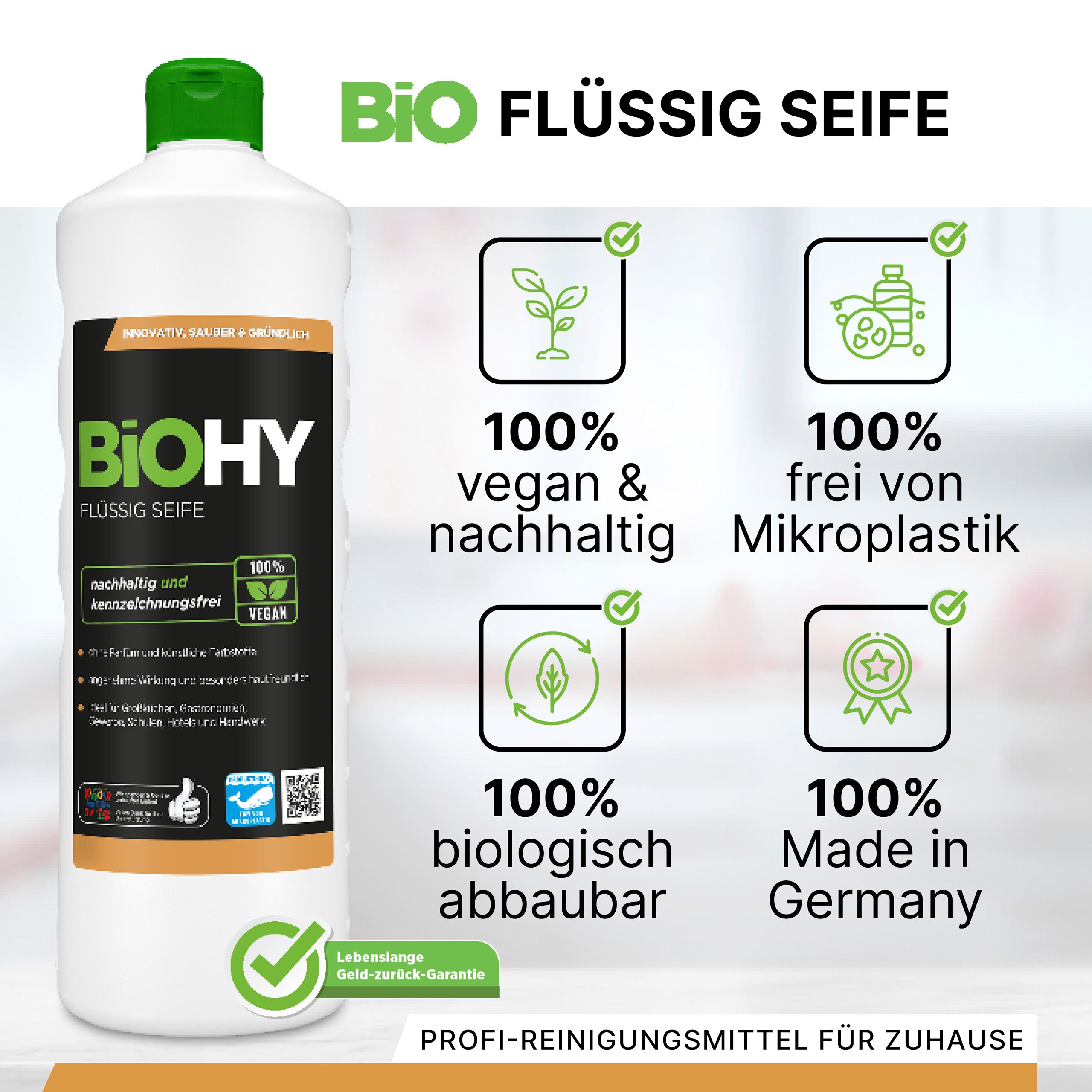 BiOHY liquid soap 10 liters, liquid soap, hand soap, washing lotion, B2B