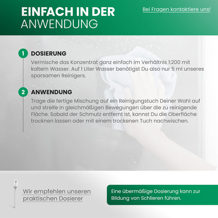 BiOHY glass and surface cleaner, glass cleaner, surface cleaner, organic concentrate, B2B