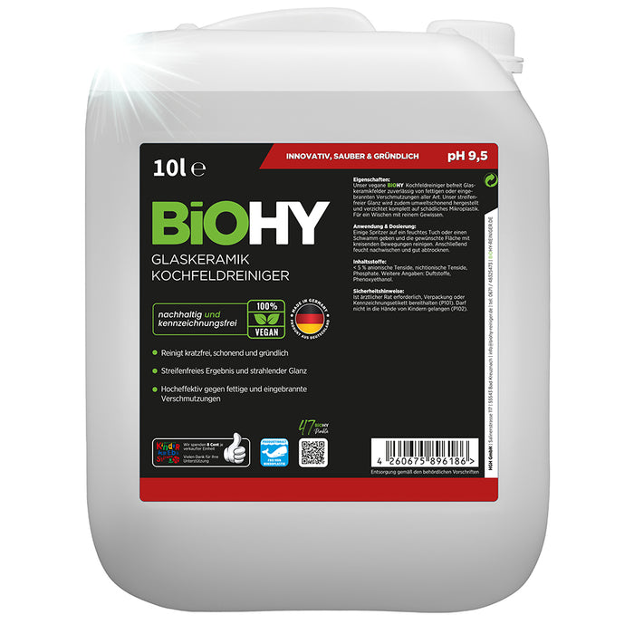 BiOHY glass ceramic hob cleaner, ceramic hob cleaner, glass ceramic cleaner, stove cleaner