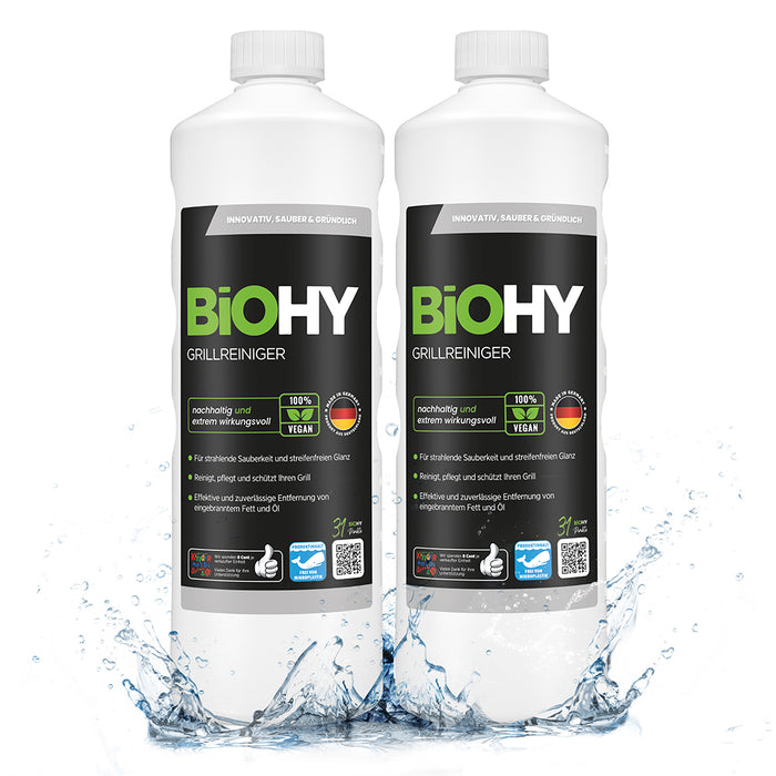 BiOHY nettoyant pour barbecue, nettoyant pour barbecue à gaz, nettoyant pour BBQ, nettoyant pour grille de barbecue