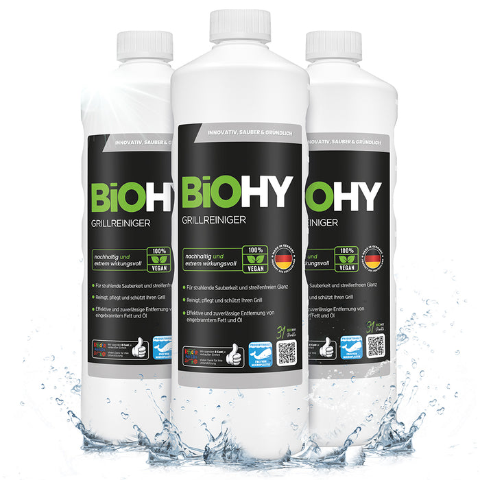 BiOHY nettoyant pour barbecue, nettoyant pour barbecue à gaz, nettoyant pour BBQ, nettoyant pour grille de barbecue