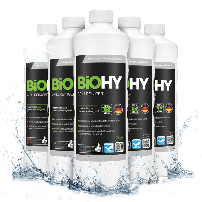 BiOHY nettoyant pour barbecue, nettoyant pour barbecue à gaz, nettoyant pour BBQ, nettoyant pour grille de barbecue