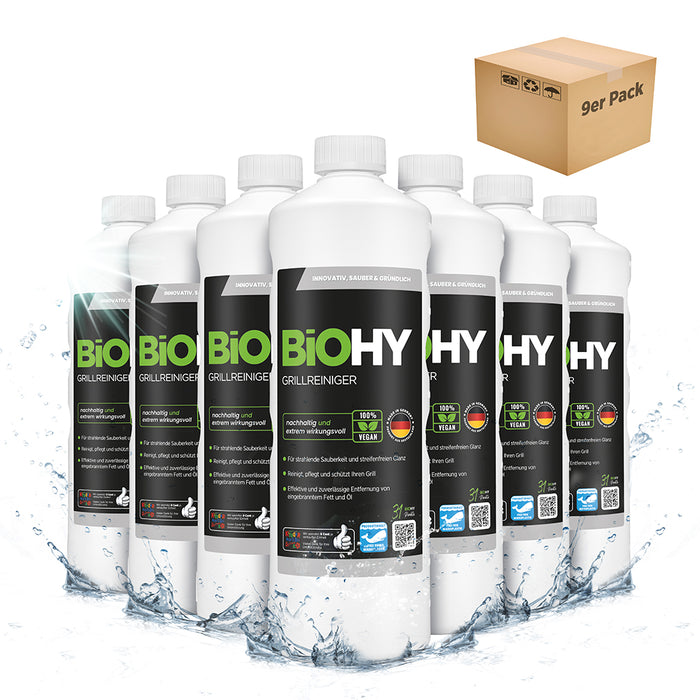 BiOHY nettoyant pour barbecue, nettoyant pour barbecue à gaz, nettoyant pour BBQ, nettoyant pour grille de barbecue