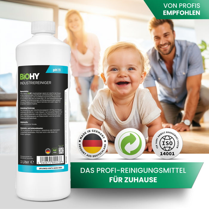 BiOHY Industriereiniger – umweltfreundlich, vegan & Made in Germany (Gebindegröße)