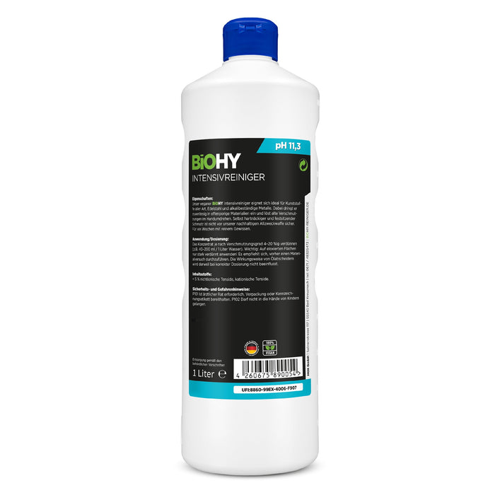 BiOHY nettoyant intensif, nettoyant industriel, nettoyant universel, produit de nettoyage concentré