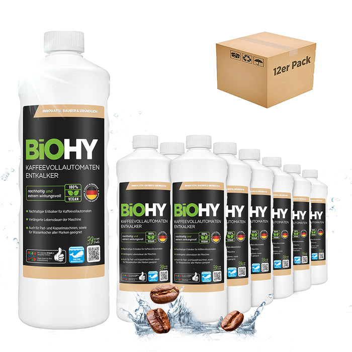 BiOHY fully automatic coffee machines Descaler, limescale remover, descaler, limescale remover