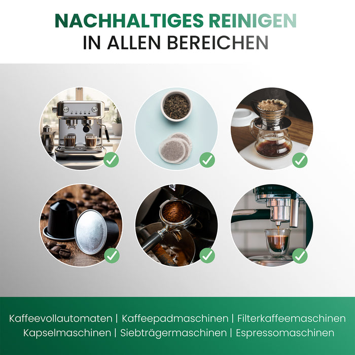 Pastilles de nettoyage BiOHY pour machines à café automatiques, pastilles de détartrage, pastilles de détartrage pour machines à café automatiques, pastilles de nettoyage pour machines à café