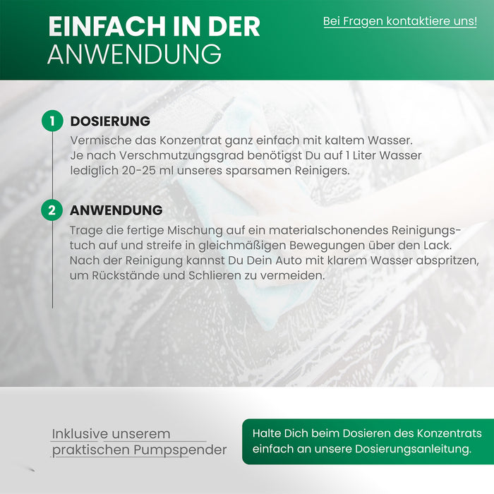 BiOHY shampooing pour voiture, produit de lavage pour voiture, shampooing pour voiture, nettoyant moussant