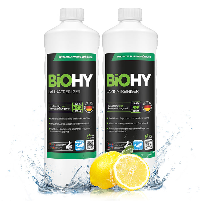 Nettoyant pour stratifiés BiOHY, entretien des stratifiés, nettoyant pour vinyle