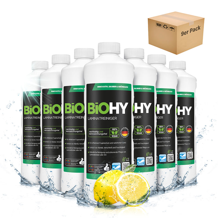 Nettoyant pour stratifiés BiOHY, entretien des stratifiés, nettoyant pour vinyle