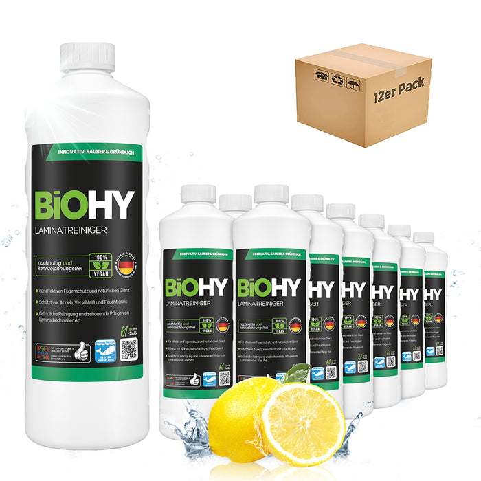Nettoyant pour stratifiés BiOHY, entretien des stratifiés, nettoyant pour vinyle