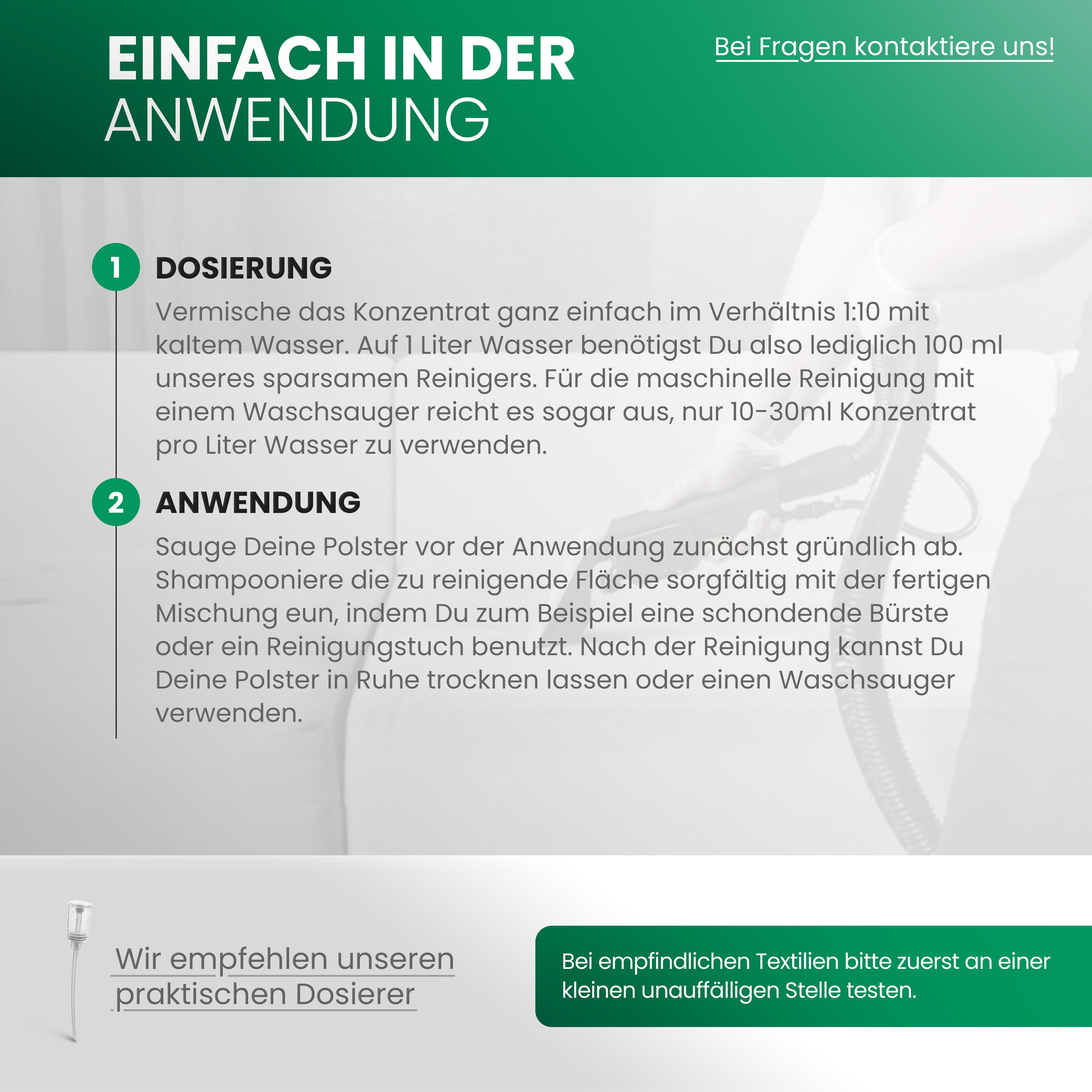 BiOHY upholstery cleaner, textile cleaner, upholstery cleaning agent, sofa cleaner