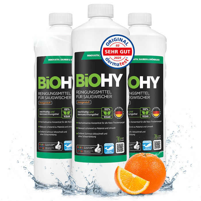 BiOHY Reiniger für Saugwischer mit Orangenduft