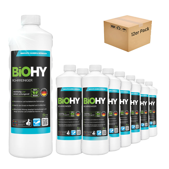 BiOHY pipe cleaner, drain cleaner, raw-free agent, professional concentrate