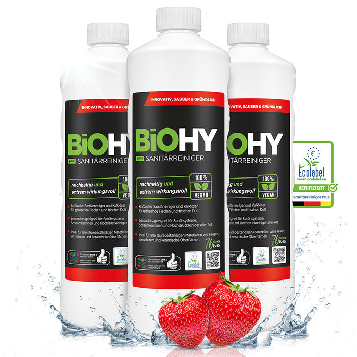 BiOHY sanitary cleaner, bathroom cleaner, limescale remover, bathroom cleaner