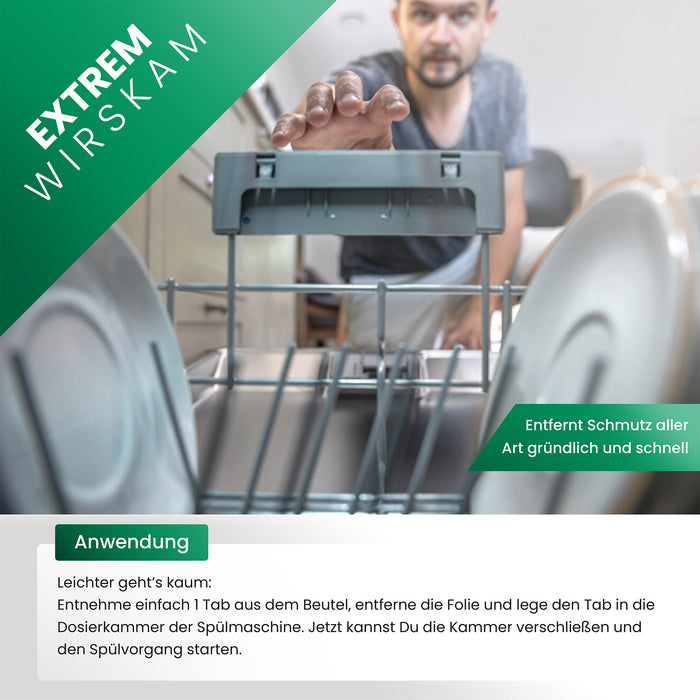 Pastilles pour lave-vaisselle BIOHY (2 phases), Pastilles pour lave-vaisselle, Pastilles pour lave-vaisselle