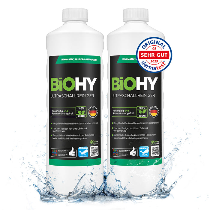 BiOHY Nettoyeur à ultrasons, Nettoyeur de bain à ultrasons, Nettoyeur pour appareil à ultrasons