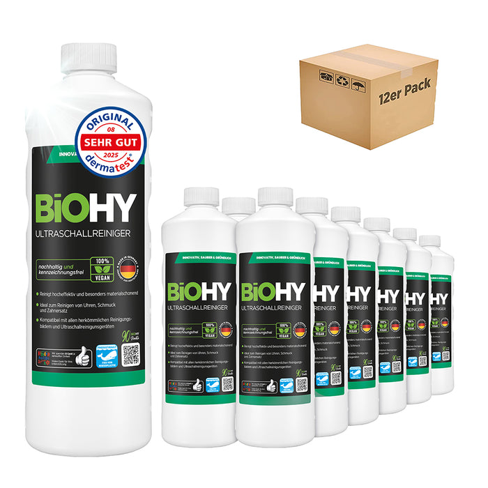 BiOHY Nettoyeur à ultrasons, Nettoyeur de bain à ultrasons, Nettoyeur pour appareil à ultrasons