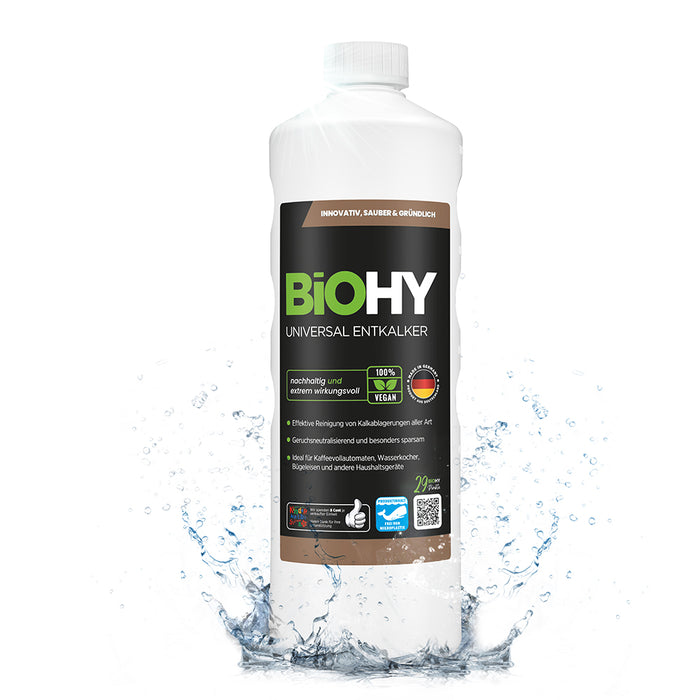 BiOHY Détartrant universel, détartrant, dissolvant de calcaire bio, nettoyant de calcaire