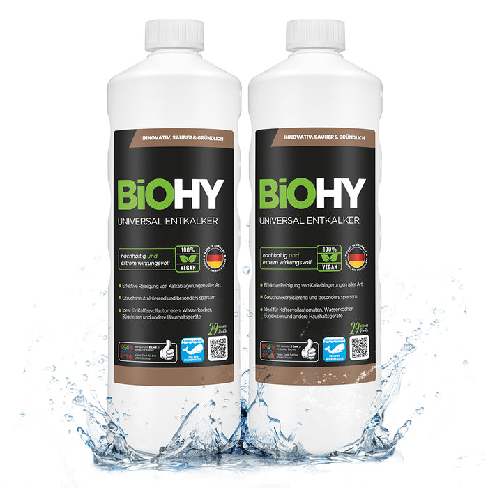 BiOHY Détartrant universel, détartrant, dissolvant de calcaire bio, nettoyant de calcaire