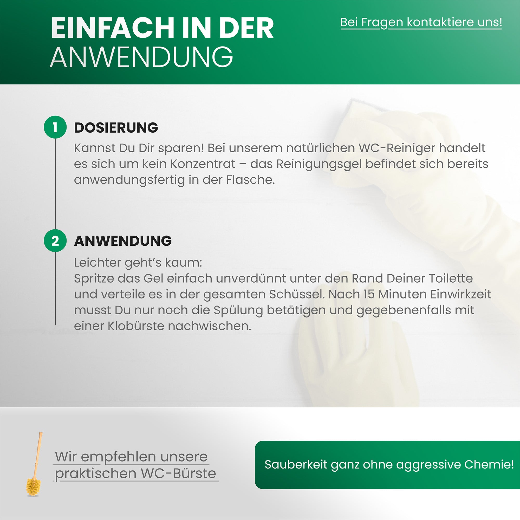 BiOHY nettoyant pour WC, nettoyant pour toilettes, nettoyant pour toilettes, rafraîchissant pour WC