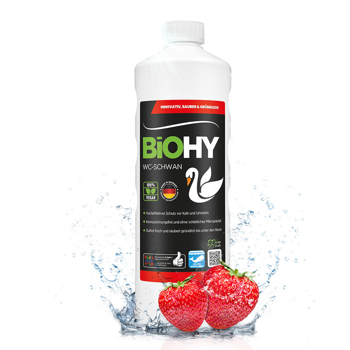 BiOHY Cygne WC, nettoyant pour toilettes, canard WC, nettoyant pour toilettes