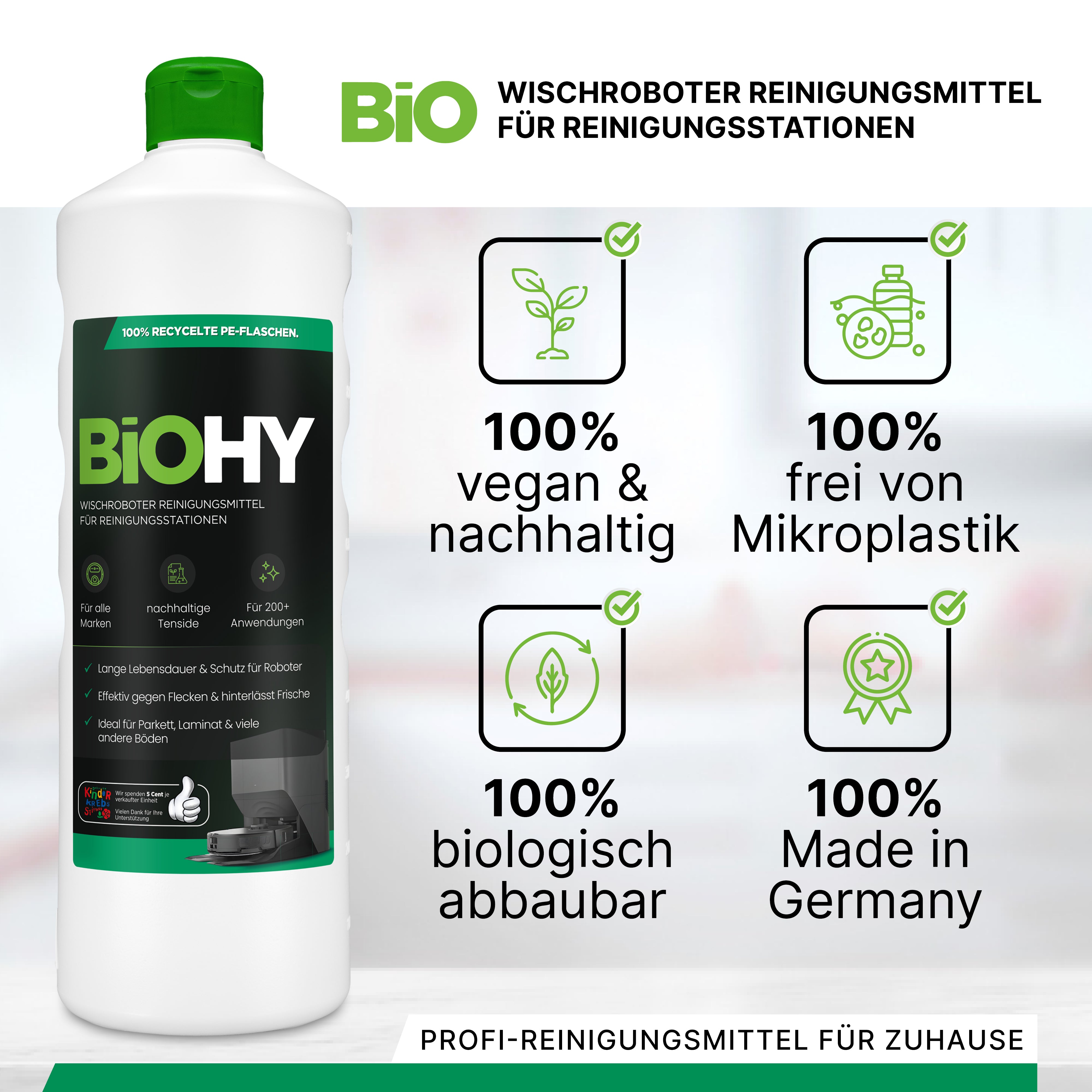 BiOHY all-purpose cleaner, all-purpose cleaner, universal cleaner, organic concentrate