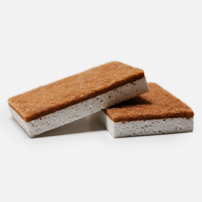 BiOHY éponges coco, éponge à vaisselle, éponge de cuisine, éponge de nettoyage