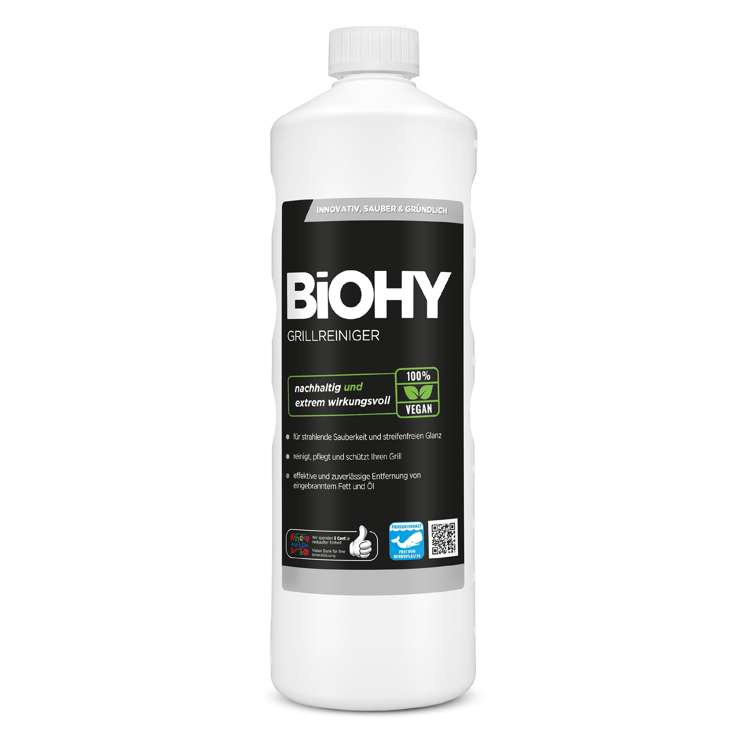 BiOHY nettoyant pour barbecue, nettoyant pour barbecue à gaz, nettoyant pour BBQ, nettoyant pour grille de barbecue