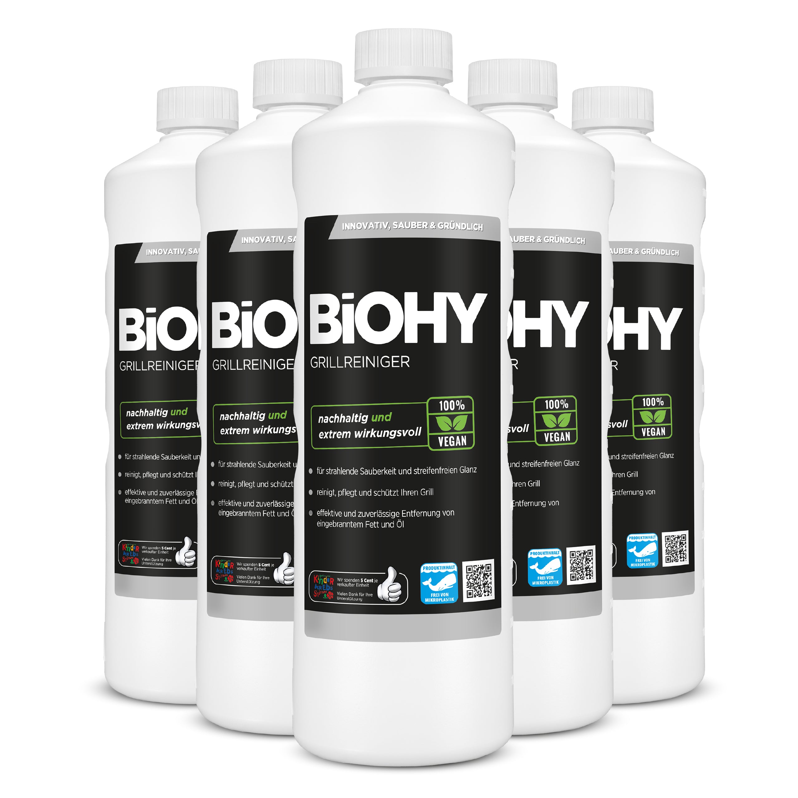 BiOHY nettoyant pour barbecue, nettoyant pour barbecue à gaz, nettoyant pour BBQ, nettoyant pour grille de barbecue